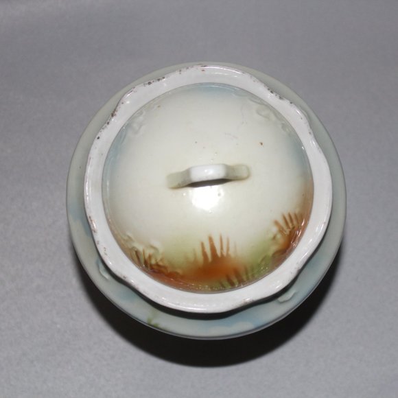 Beautiful German Lidded Vase Urn | Biscuit Jar - Picture 6 of 9